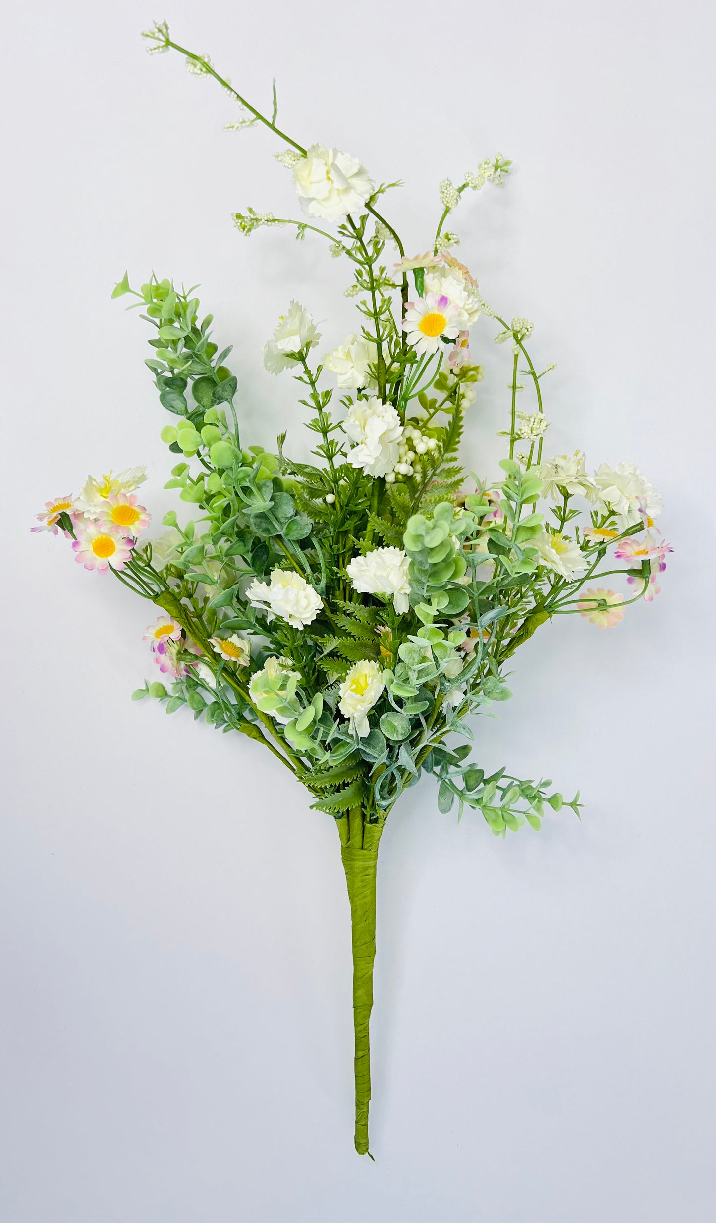 Mixed Wildflower Bush-Cream