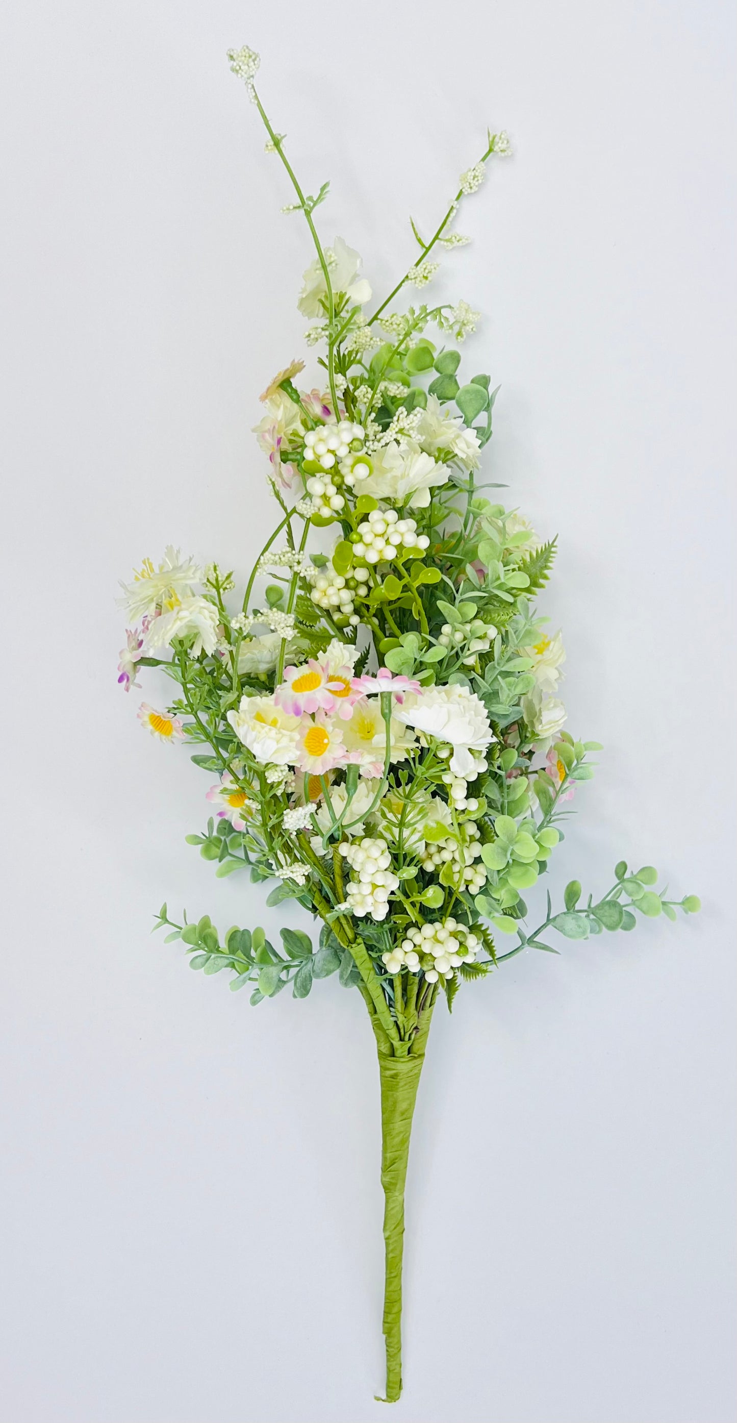 Mixed Wildflower Bush-Cream