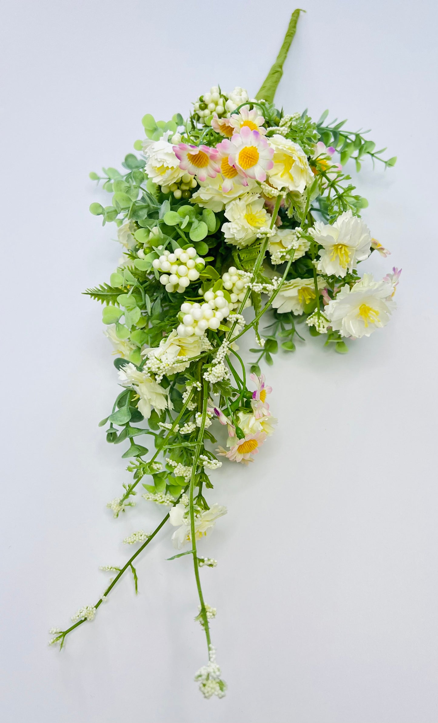 Mixed Wildflower Bush-Cream