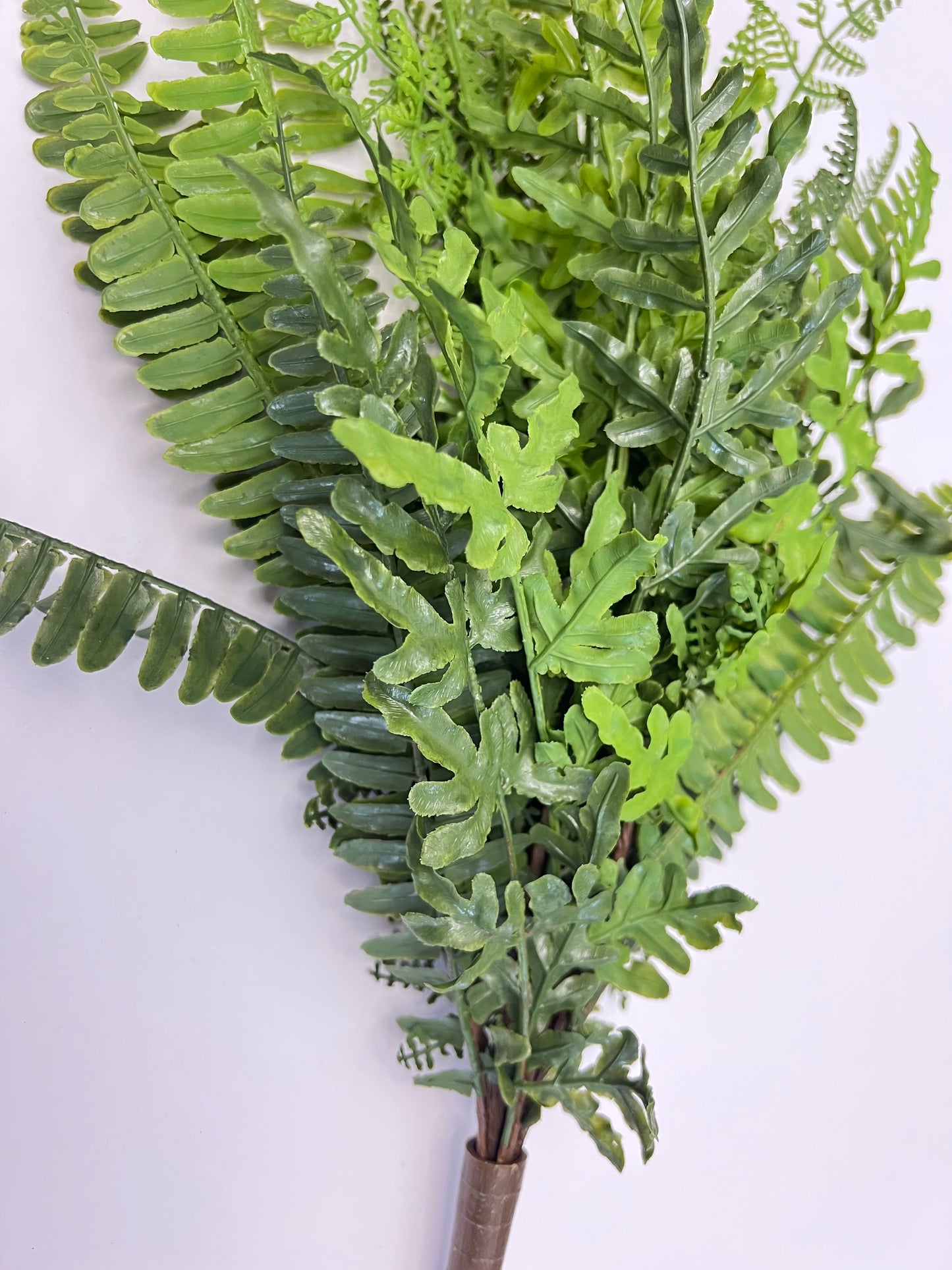 Mixed Fern Bush- Real Touch