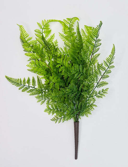 Leather Leaf Fern-Real Touch